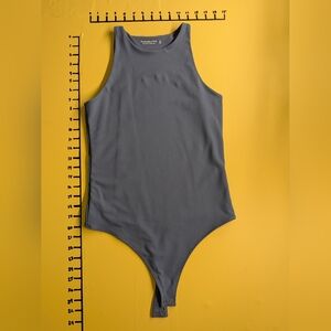 Abercrombie & Fitch Charcoal Bodysuit